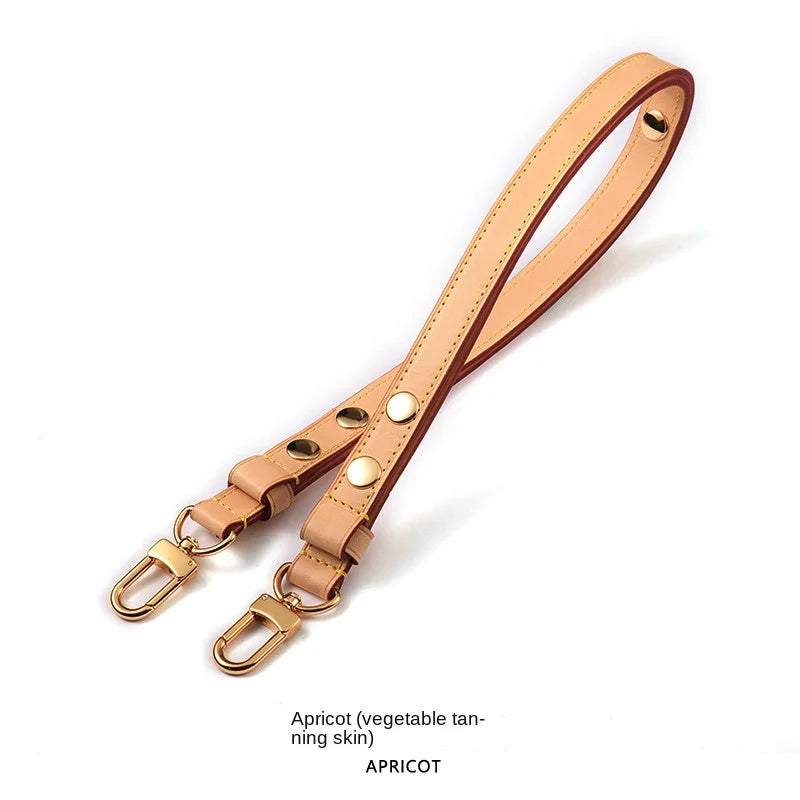 Adjustable Genuine Leather Bag Strap