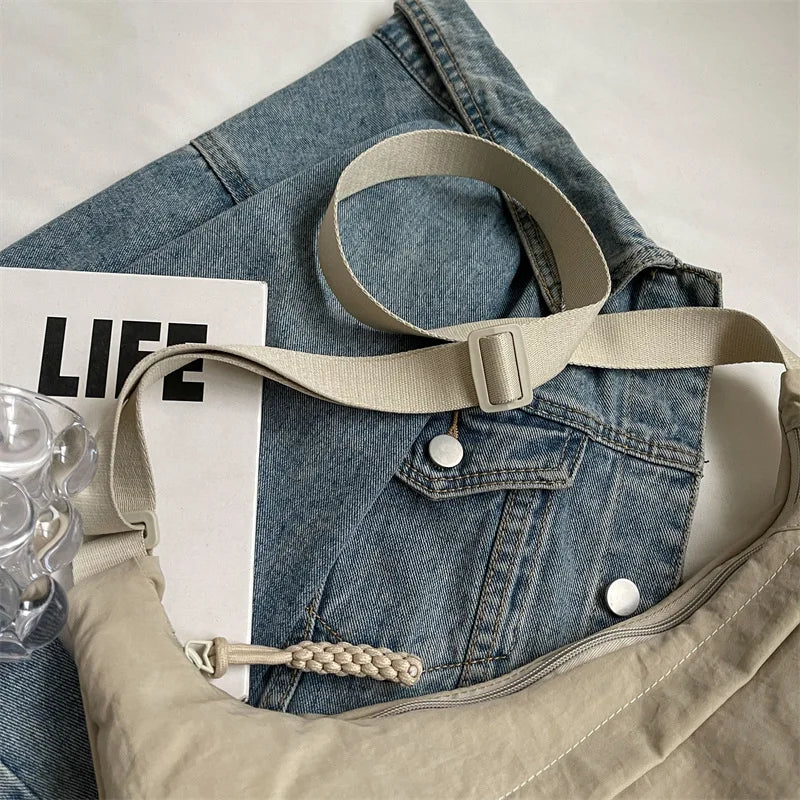 High Capacity Nylon Shoulder Bag