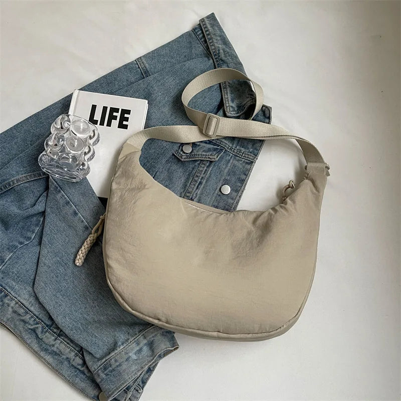 High Capacity Nylon Shoulder Bag