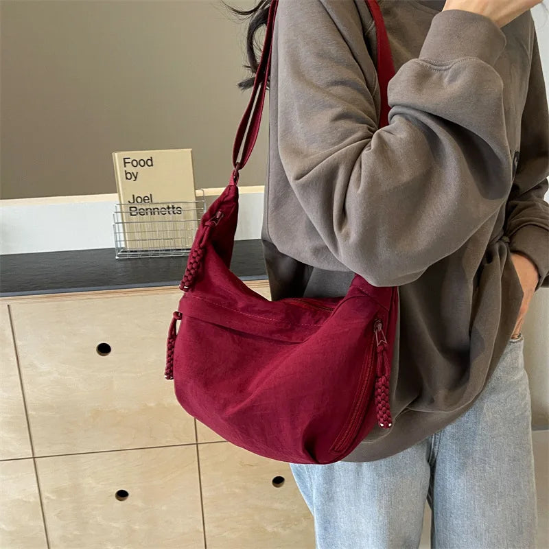 High Capacity Nylon Shoulder Bag