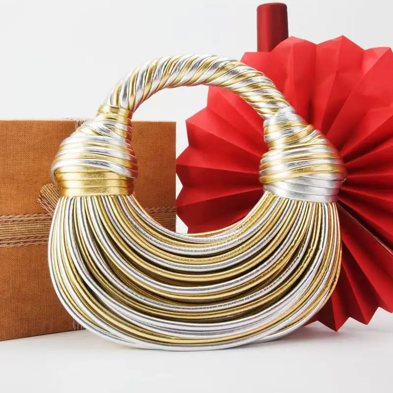 Luxury Handwoven Hobo Bag