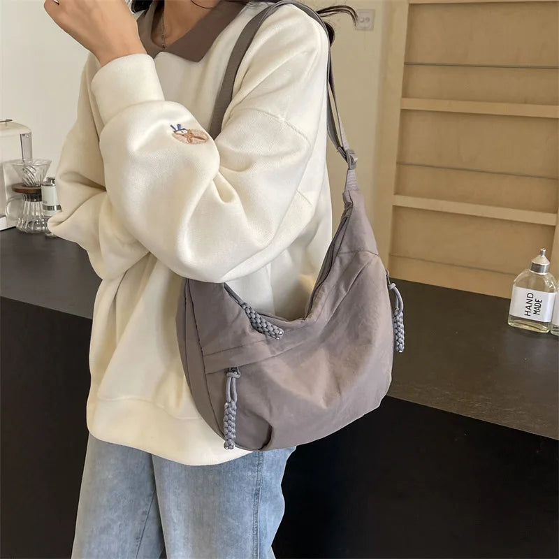 High Capacity Nylon Shoulder Bag