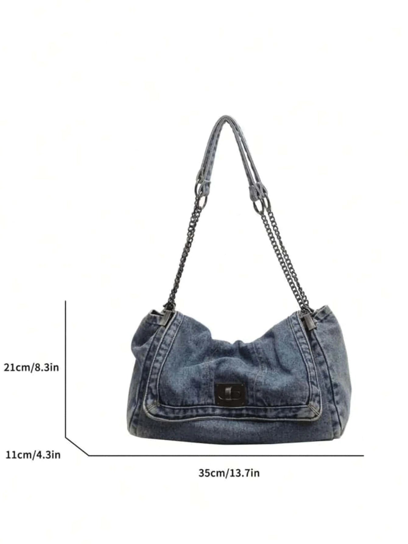 Women’s Canvas Square Shoulder Bag – Lightweight & Stylish