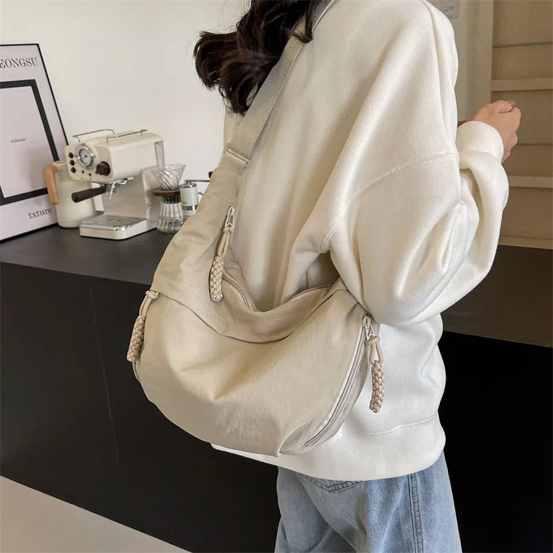 High Capacity Nylon Shoulder Bag