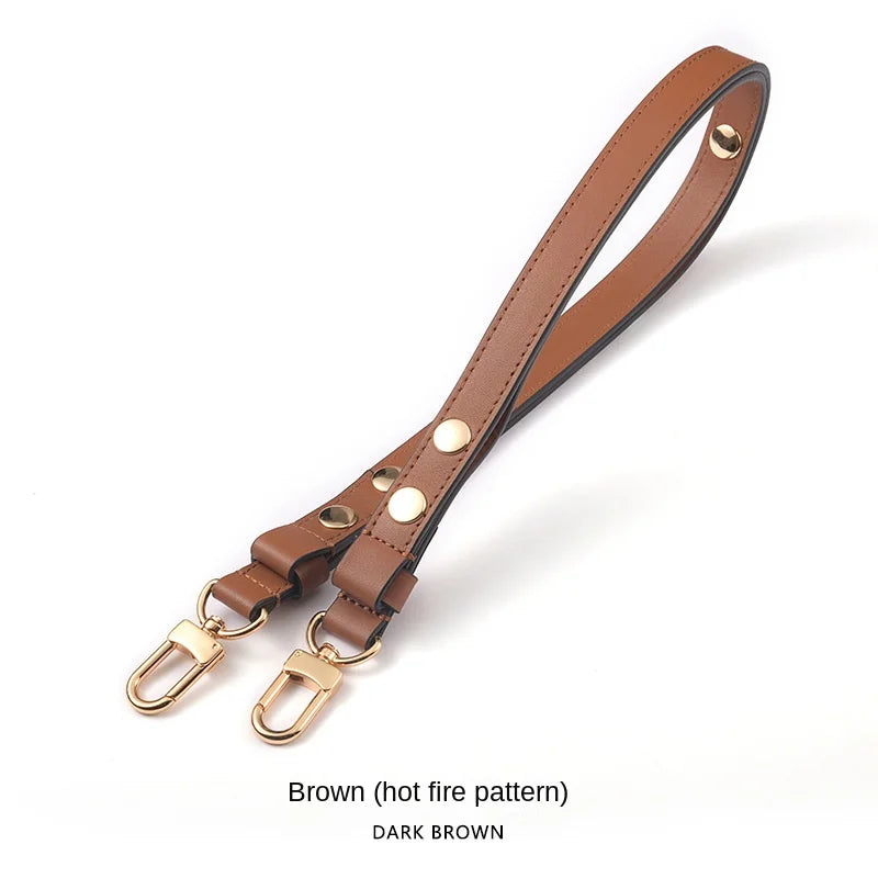 Adjustable Genuine Leather Bag Strap