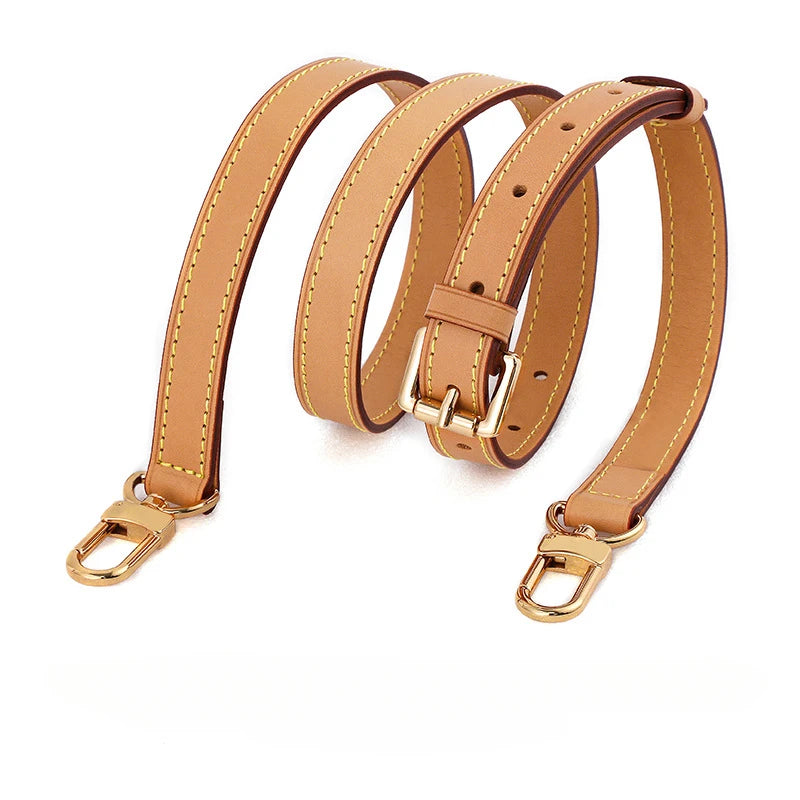 Adjustable Genuine Leather Bag Strap