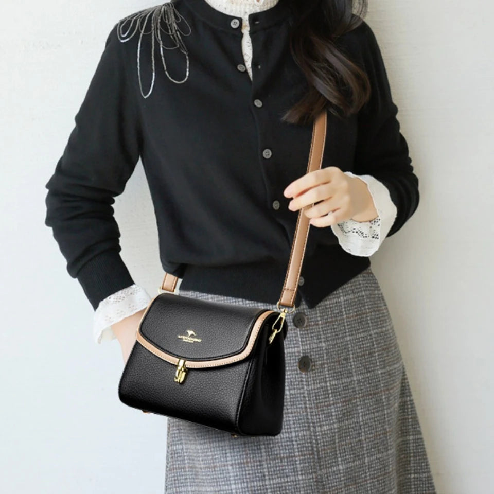 Luxury Leather Shoulder Bag