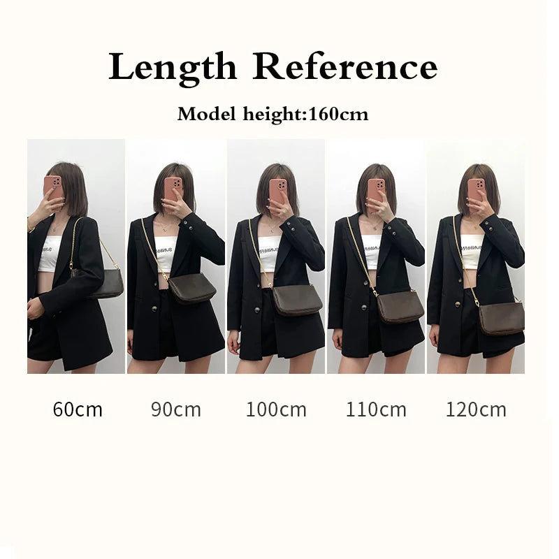 Genuine Cowhide Leather Bag Strap – 100cm/110cm Replacement Belt for Handbags, Shoulder & Crossbody Bags