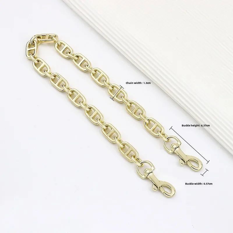 Pig Nose Chain Bag Strap