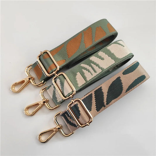 Adjustable Wide Shoulder Straps for Bags, Multi-Color Options