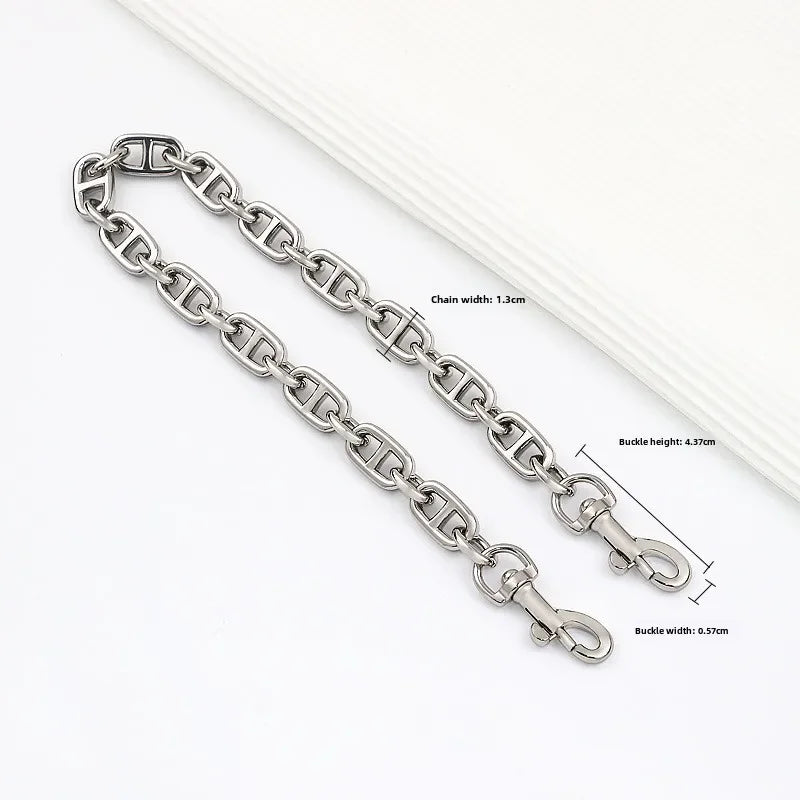 Pig Nose Chain Bag Strap